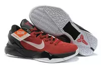 nouveaux nike zoom kobe 7 france red noir blance